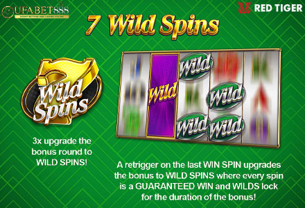 ฟีเจอร์ 7 Wild Spins