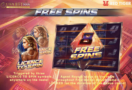 ฟีเจอร์ Free Spins Agent Royale
