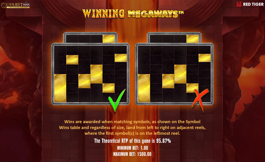Paylines Gems Inferno