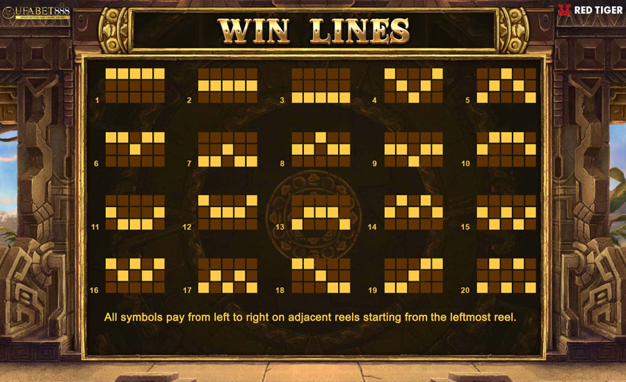 Paylines Gonzita Quest