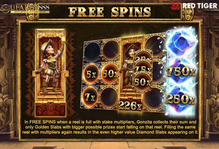 ฟีเจอร์ Free Spins 2 GQ